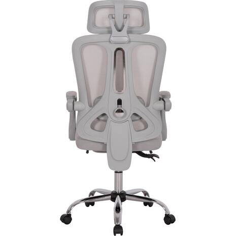 ΚΑΡΕΚΛΑ ΓΡΑΦΕΙΟΥ BARNET HM18258.02 ΓΚΡΙ MESH-ΓΚΡΙ ΣΚΕΛΕΤΟΣ NYLON 61x62x123Υ