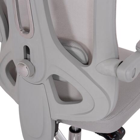 ΚΑΡΕΚΛΑ ΓΡΑΦΕΙΟΥ BARNET HM18258.02 ΓΚΡΙ MESH-ΓΚΡΙ ΣΚΕΛΕΤΟΣ NYLON 61x62x123Υ