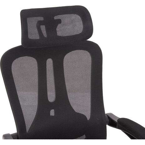 ΚΑΡΕΚΛΑ ΓΡΑΦΕΙΟΥ BARNET HM18258.01 ΜΑΥΡΟ MESH-ΜΑΥΡΟΣ ΣΚΕΛΕΤΟΣ NYLON 61x62x123Υ