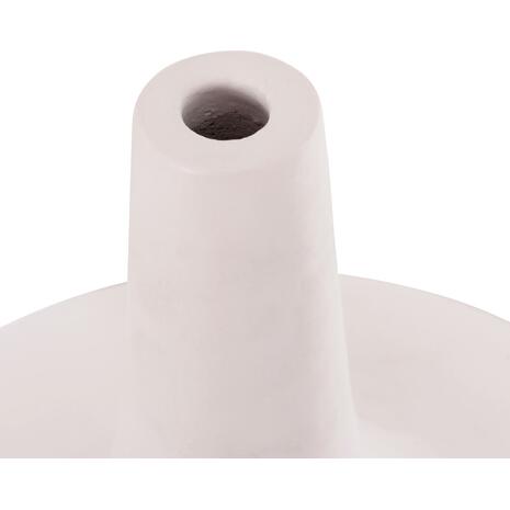 ΕΠΙΤΡΑΠΕΖΙΟ ΔΙΑΚΟΣΜΗΤΙΚΟ ΒΑΖΟ DENI HM4663.02M FIBER CEMENT ΣΕ ΛΕΥΚΟ--Φ30x29.5Υεκ