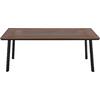 ΤΡΑΠΕΖΙ ΑΛΟΥΜΙΝΙΟΥ TABER ΜΕ POLYWOOD 200X100 ΓΚΡΙ HM5131.12