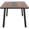 ΤΡΑΠΕΖΙ ΑΛΟΥΜΙΝΙΟΥ TABER ΜΕ POLYWOOD 200X100 ΓΚΡΙ HM5131.12