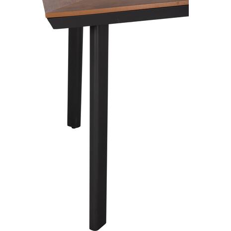 ΤΡΑΠΕΖΙ ΑΛΟΥΜΙΝΙΟΥ TABER ΜΕ POLYWOOD 200X100 ΓΚΡΙ HM5131.12