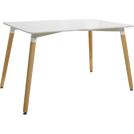 ΣΕΤ ΤΡΑΠΕΖΑΡΙΑ 5Τ ΤΡΑΠΕΖΙ MINIMAL 120x80x73 cm-TWIST ΚΟΚΚΙΝ HM10080.04