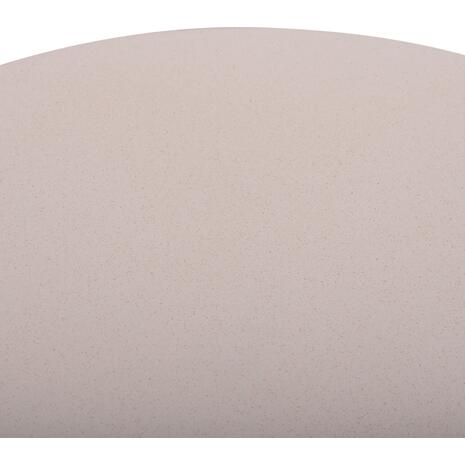 ΒΟΗΘΗΤΙΚΟ ΤΡΑΠΕΖΙ PRILEP HM18159.02 FIBER CEMENT ΛΕΥΚΟ & RATTAN--Φ60x76,5Υεκ