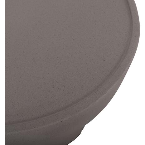 ΤΡΑΠΕΖΙ ΣΑΛΟΝΙΟΥ PIRSON HM18155.03 FIBER CEMENT ΣΕ ΓΚΡΙ--Φ60x36Υεκ.