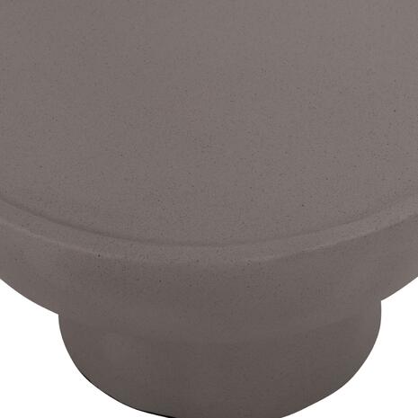 ΤΡΑΠΕΖΙ ΣΑΛΟΝΙΟΥ PIRSON HM18155.03 FIBER CEMENT ΣΕ ΓΚΡΙ--Φ60x36Υεκ.