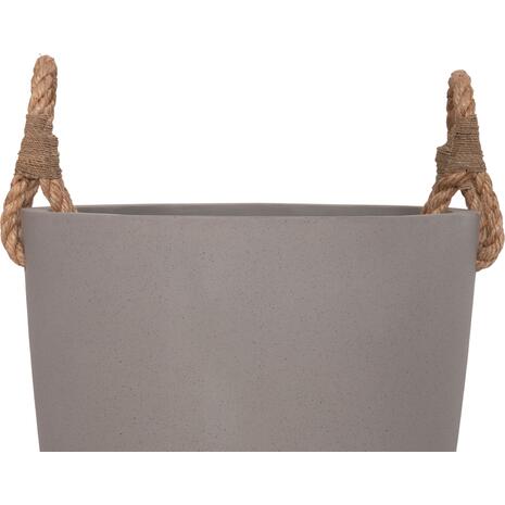 ΓΛΑΣΤΡΑ ΕΣ. ΧΩΡΟΥ ΣΕΙΡΑ TRYLL HM4690L FIBER CEMENT ΓΚΡΙ & ΣΧΟΙΝΙ Φ40x25,5Υεκ.