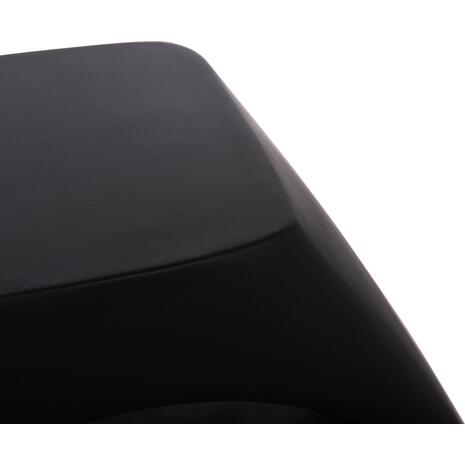 ΣΚΑΜΠΟ ΣΑΛΟΝΙΟΥ LANS HM4691.01 FIBER CEMENT ΣΕ ΜΑΥΡΟ--58x28x45.5Υεκ.