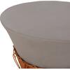 ΤΡΑΠΕΖΙ ΣΑΛΟΝΙΟΥ PERRAL HM18164.03L FIBER CEMENT ΓΚΡΙ-ΦΥΣΙΚΟ RATTAN--Φ55x45Υεκ