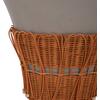 ΤΡΑΠΕΖΙ ΣΑΛΟΝΙΟΥ PERRAL HM18164.03L FIBER CEMENT ΓΚΡΙ-ΦΥΣΙΚΟ RATTAN--Φ55x45Υεκ