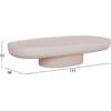 ΤΡΑΠΕΖΙ ΣΑΛΟΝΙΟΥ DESSY HM18153.02 FIBER CEMENT ΣΕ ΛΕΥΚΟ--151x66x30Υεκ.
