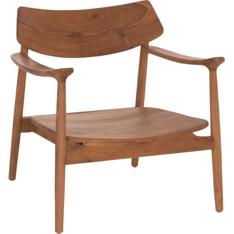 ΠΟΛΥΘΡΟΝΑ LOUNGE RANGER HM18255.01 ΞΥΛΟ TEAK ΣΕ ΦΥΣΙΚΟ 70x73x73Υεκ.
