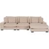 ΚΑΝΑΠΕΣ ΔΕΞΙΑ ΓΩΝΙΑ CRANFIELD HM3287.02R ΜΠΕΖ ΡΙΓΕ ΥΦΑΣΜΑ 315x167(γωνία)x67Υεκ.