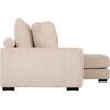 ΚΑΝΑΠΕΣ ΔΕΞΙΑ ΓΩΝΙΑ CRANFIELD HM3287.02R ΜΠΕΖ ΡΙΓΕ ΥΦΑΣΜΑ 315x167(γωνία)x67Υεκ.