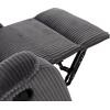 ΠΟΛΥΘΡΟΝΑ RELAX DIONI HM3296.11 ΓΚΡΙ ΡΙΓΕ ΥΦΑΣΜΑ 85x90x100Υεκ.