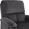 ΠΟΛΥΘΡΟΝΑ RELAX DIONI HM3296.11 ΓΚΡΙ ΡΙΓΕ ΥΦΑΣΜΑ 85x90x100Υεκ.