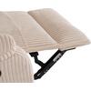 ΠΟΛΥΘΡΟΝΑ RELAX DIONI HM3296.12 ΜΠΕΖ ΡΙΓΕ ΥΦΑΣΜΑ 85x90x100Υεκ.