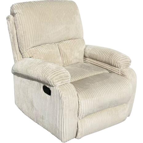 ΠΟΛΥΘΡΟΝΑ RELAX DIONI HM3296.12 ΜΠΕΖ ΡΙΓΕ ΥΦΑΣΜΑ 85x90x100Υεκ.