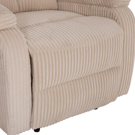 ΠΟΛΥΘΡΟΝΑ RELAX DIONI HM3296.12 ΜΠΕΖ ΡΙΓΕ ΥΦΑΣΜΑ 85x90x100Υεκ.