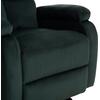 ΠΟΛΥΘΡΟΝΑ RELAX DIONI HM3296.05 ΠΡΑΣΙΝΟ ΒΕΛΟΥΔΟ 85x90x100Υεκ.