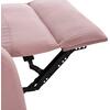 ΠΟΛΥΘΡΟΝΑ RELAX DIONI HM3296.02 ΡΟΖ ΒΕΛΟΥΔΟ 85x90x100Υεκ.