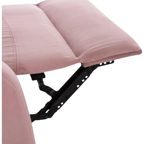 ΠΟΛΥΘΡΟΝΑ RELAX DIONI HM3296.02 ΡΟΖ ΒΕΛΟΥΔΟ 85x90x100Υεκ.