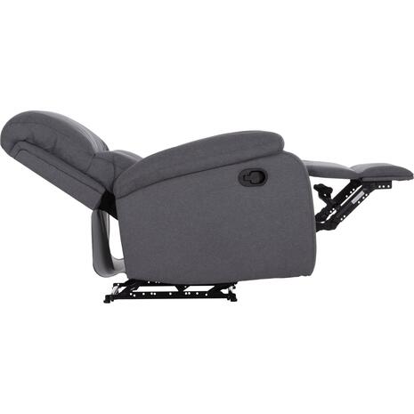 ΠΟΛΥΘΡΟΝΑ RELAX DIONI HM3296.01 ΓΚΡΙ ΥΦΑΣΜΑ 85x90x100Υεκ.