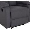 ΠΟΛΥΘΡΟΝΑ RELAX DIONI HM3296.01 ΓΚΡΙ ΥΦΑΣΜΑ 85x90x100Υεκ.