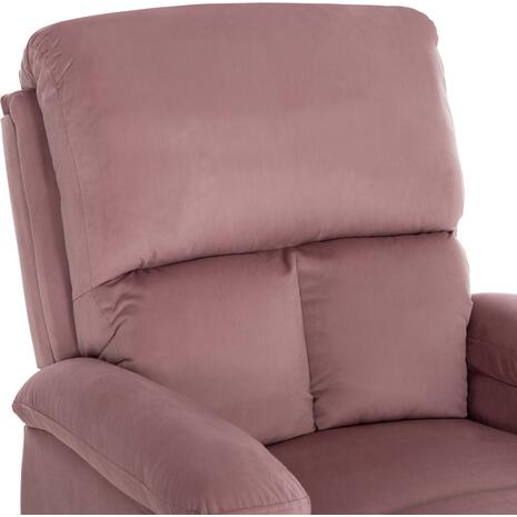 ΠΟΛΥΘΡΟΝΑ RELAX DIONI HM3296.02 ΡΟΖ ΒΕΛΟΥΔΟ 85x90x100Υεκ.