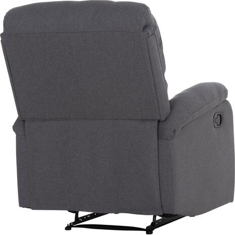 ΠΟΛΥΘΡΟΝΑ RELAX DIONI HM3296.01 ΓΚΡΙ ΥΦΑΣΜΑ 85x90x100Υεκ.