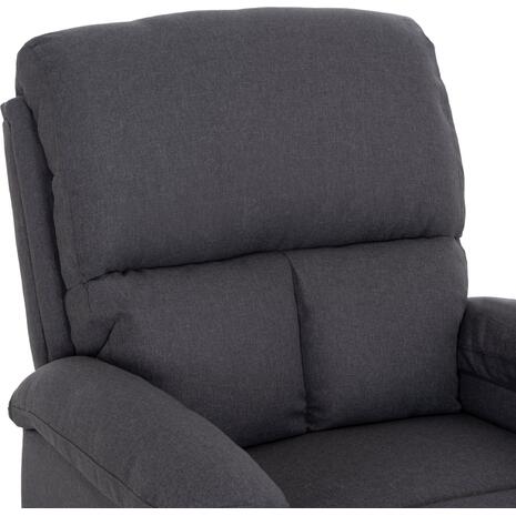 ΠΟΛΥΘΡΟΝΑ RELAX DIONI HM3296.01 ΓΚΡΙ ΥΦΑΣΜΑ 85x90x100Υεκ.