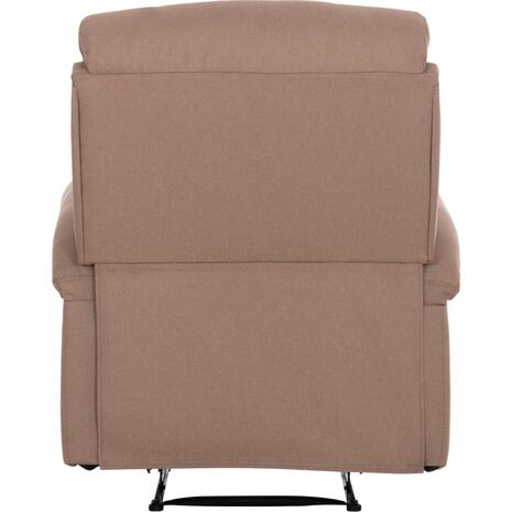 ΠΟΛΥΘΡΟΝΑ RELAX DIONI HM3296.03 ΜΠΕΖ ΥΦΑΣΜΑ 85x90x100Υεκ.
