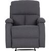 ΠΟΛΥΘΡΟΝΑ RELAX DIONI HM3296.01 ΓΚΡΙ ΥΦΑΣΜΑ 85x90x100Υεκ.