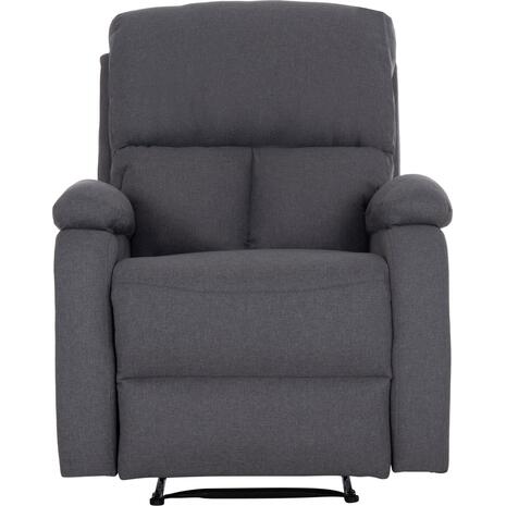 ΠΟΛΥΘΡΟΝΑ RELAX DIONI HM3296.01 ΓΚΡΙ ΥΦΑΣΜΑ 85x90x100Υεκ.