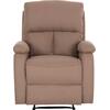 ΠΟΛΥΘΡΟΝΑ RELAX DIONI HM3296.03 ΜΠΕΖ ΥΦΑΣΜΑ 85x90x100Υεκ.