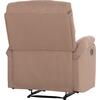 ΠΟΛΥΘΡΟΝΑ RELAX DIONI HM3296.03 ΜΠΕΖ ΥΦΑΣΜΑ 85x90x100Υεκ.