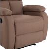 ΠΟΛΥΘΡΟΝΑ RELAX DIONI HM3296.03 ΜΠΕΖ ΥΦΑΣΜΑ 85x90x100Υεκ.