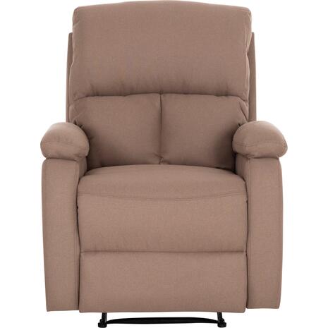 ΠΟΛΥΘΡΟΝΑ RELAX DIONI HM3296.03 ΜΠΕΖ ΥΦΑΣΜΑ 85x90x100Υεκ.