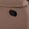 ΠΟΛΥΘΡΟΝΑ RELAX DIONI HM3296.03 ΜΠΕΖ ΥΦΑΣΜΑ 85x90x100Υεκ.