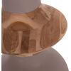 ΔΙΑΚΟΣΜΗΤΙΚΟ ΒΑΖΟ ΔΑΠΕΔΟΥ NEBULA HM4660.05M FIBER CEMENT TAUPE--ΞΥΛΟ ΤΕΑΚ Φ45x148Υεκ