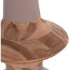 ΔΙΑΚΟΣΜΗΤΙΚΟ ΒΑΖΟ ΔΑΠΕΔΟΥ NEBULA HM4660.05S FIBER CEMENT TAUPE--ΞΥΛΟ ΤΕΑΚ Φ45x115Υεκ