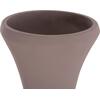 ΔΙΑΚΟΣΜΗΤΙΚΟ ΒΑΖΟ ΔΑΠΕΔΟΥ NEBULA HM4660.05S FIBER CEMENT TAUPE--ΞΥΛΟ ΤΕΑΚ Φ45x115Υεκ