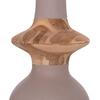 ΔΙΑΚΟΣΜΗΤΙΚΟ ΒΑΖΟ ΔΑΠΕΔΟΥ NEBULA HM4660.05M FIBER CEMENT TAUPE--ΞΥΛΟ ΤΕΑΚ Φ45x148Υεκ