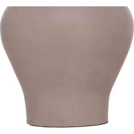 ΔΙΑΚΟΣΜΗΤΙΚΟ ΒΑΖΟ ΔΑΠΕΔΟΥ NEBULA HM4660.05S FIBER CEMENT TAUPE--ΞΥΛΟ ΤΕΑΚ Φ45x115Υεκ