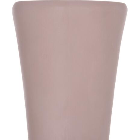 ΔΙΑΚΟΣΜΗΤΙΚΟ ΒΑΖΟ ΔΑΠΕΔΟΥ NEBULA HM4660.05M FIBER CEMENT TAUPE--ΞΥΛΟ ΤΕΑΚ Φ45x148Υεκ