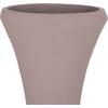 ΔΙΑΚΟΣΜΗΤΙΚΟ ΒΑΖΟ ΔΑΠΕΔΟΥ NEBULA HM4660.05S FIBER CEMENT TAUPE--ΞΥΛΟ ΤΕΑΚ Φ45x115Υεκ
