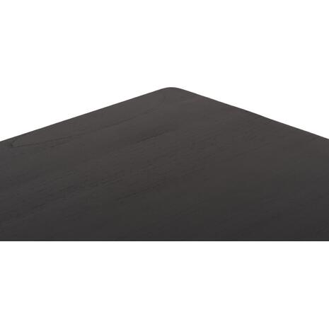 ΤΡΑΠΕΖΙ ΤΡΑΠΕΖΑΡΙΑΣ ΤΕΤΡΑΓΩΝΟ FRANTZ HM9458.02 MINDI ΞΥΛΟ ΜΑΥΡΟ 80x80x78Yεκ.