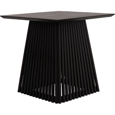 ΤΡΑΠΕΖΙ ΤΡΑΠΕΖΑΡΙΑΣ ΤΕΤΡΑΓΩΝΟ FRANTZ HM9458.02 MINDI ΞΥΛΟ ΜΑΥΡΟ 80x80x78Yεκ.