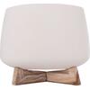 ΓΛΑΣΤΡΑ ΕΣ.ΧΩΡΟΥ FRELLO HM4674.02L ΛΕΥΚΟ FIBER CEMENT--TEAK ΒΑΣΗ 29x29x23,5Υεκ.